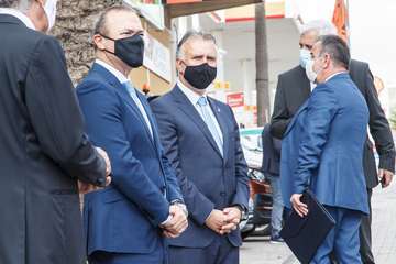 Visita de la reina Sofia al Banco de Alimentos de Las Palmas de Gran Canaria/Acfi Press.