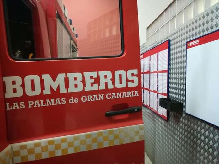 Imagen de archivo de un vehículo de los bomberos de Las Palmas de Gran Canaria (Foto TA)