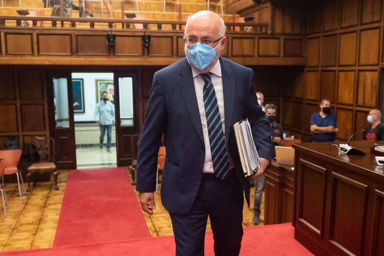 Antonio Morales, presidente del Cabildo de Gran Canaria (Foto TA)