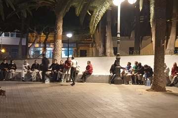 Migraciones realoja en bungalós a los marroquíes que abandonaron Arguineguín/TA.