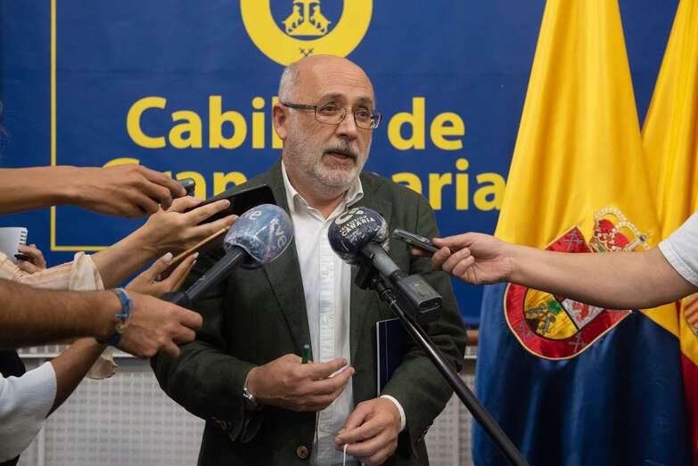 Antonio Morales, presidente del Cabildo de Gran Canaria (Foto TA)