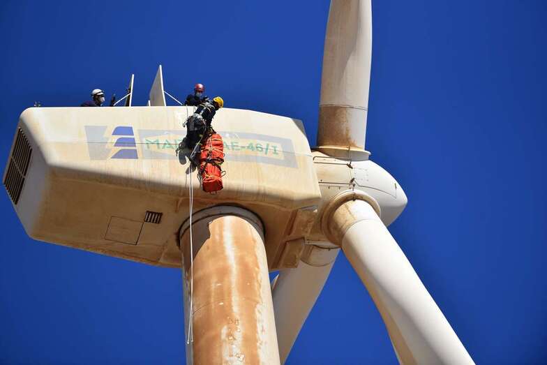 El Consorcio de Emergencias forma a su plantilla en estas intervenciones ante el avance de las renovables (Foto TA)