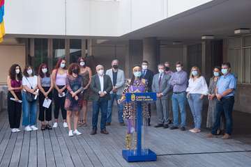 La violencia sexual, centro de la reinvindicación del 25N contra el machismo en Gran Canaria/TA.