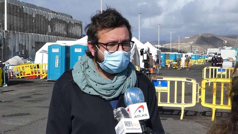 El portavoz de CEAR en Canarias, Txema Santana/Acfi Press.