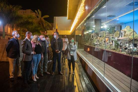 El Belén del Cabildo homenajea la vitalidad del campo de Gran Canaria de hace un siglo/TA.