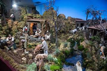 El Belén del Cabildo homenajea la vitalidad del campo de Gran Canaria de hace un siglo/TA.