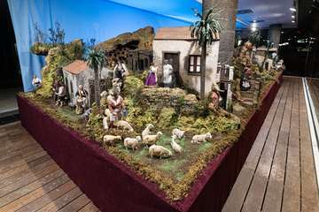 El Belén del Cabildo homenajea la vitalidad del campo de Gran Canaria de hace un siglo/TA.