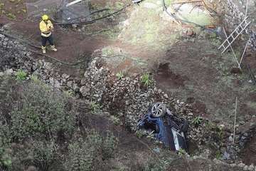 Labores de rescate de los cadáveres/TA y C7.