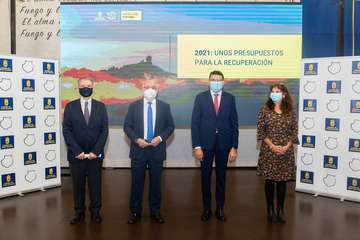 Presentación de los presupuestos del Cabildo de Gran Canaria para 2021/TA.