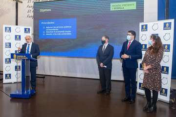 Presentación de los presupuestos del Cabildo de Gran Canaria para 2021/TA.