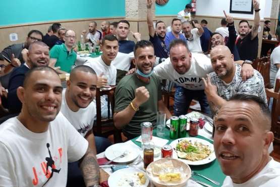 Fiesta navideña del grupo murguero grancanario/TA.