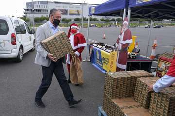 La Caravana Solidaria del Deporte, un éxito de participación/Acfi Press.