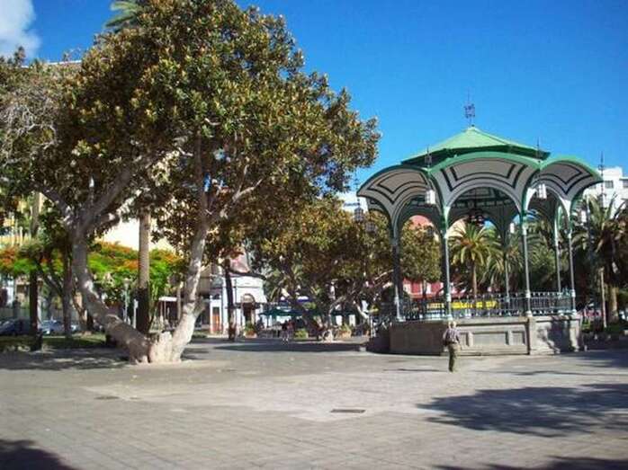 Parque San Telmo, en la capital grancanaria/TA.