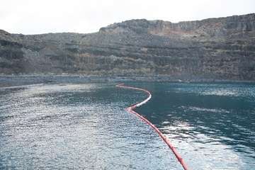 Logran atracar el ferry de Fred Olsen en en el muelle de Agaete/Acfi Press y TA.