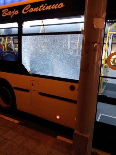 La luna que sufrió el impacto de las piedras/TA.