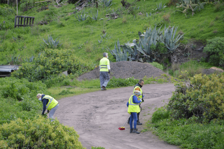 Una parte llevará a cabo actuaciones de mantenimiento, adecuación y revalorización de espacios públicos y rurales (Foto TA)
