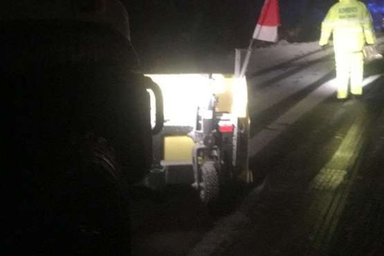 Nevada en la cumbre grancanaria/TA y Acfi Press.