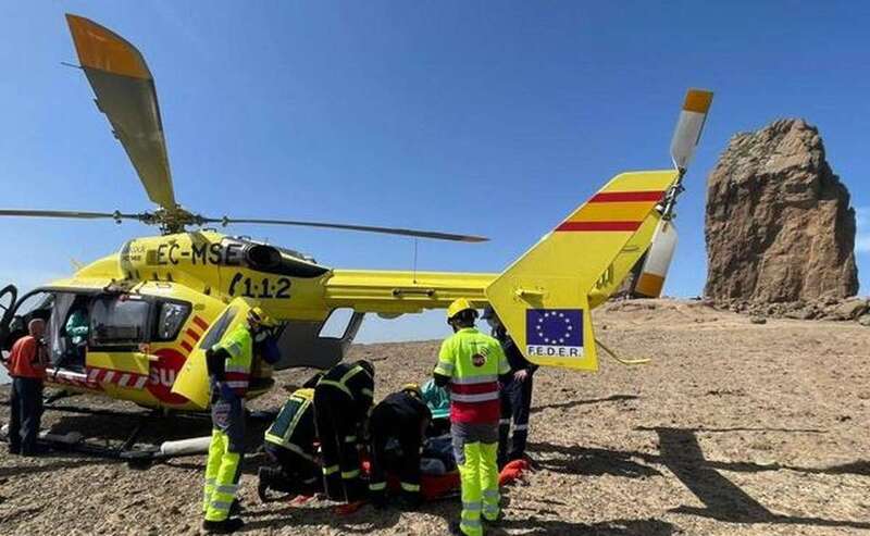 Momento de la evacuación/TA.