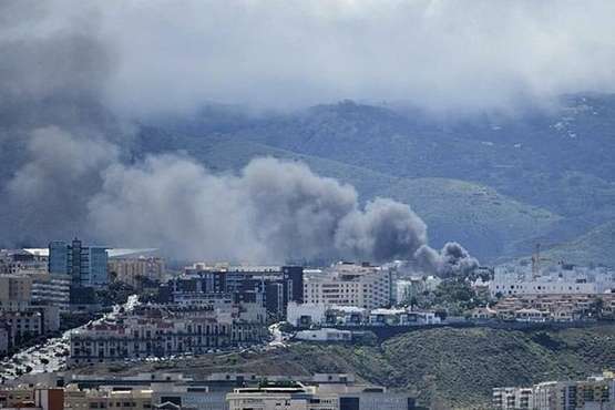 En llamas una antigua panificadora en Las Torres/TA.