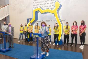 El Cabildo de Gran Canaria garantiza su apoyo al deporte femenino para poner fin a la discriminación que sufre/TA.