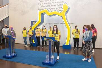 El Cabildo de Gran Canaria garantiza su apoyo al deporte femenino para poner fin a la discriminación que sufre/TA.