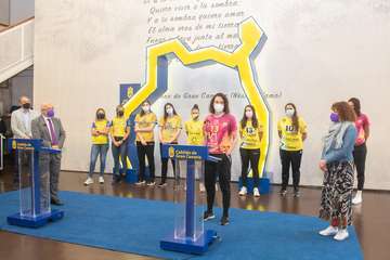 El Cabildo de Gran Canaria garantiza su apoyo al deporte femenino para poner fin a la discriminación que sufre/TA.