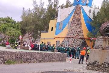 La Guardia Civil desmantela una fiesta ritual con setas alucinógenas en Guguy y denuncia a 79 personas/Guardia Civil y Policía Canaria.