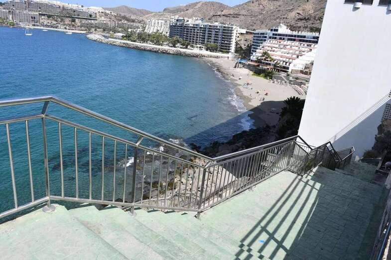 Vista general de la playa de Patalavaca/TA.