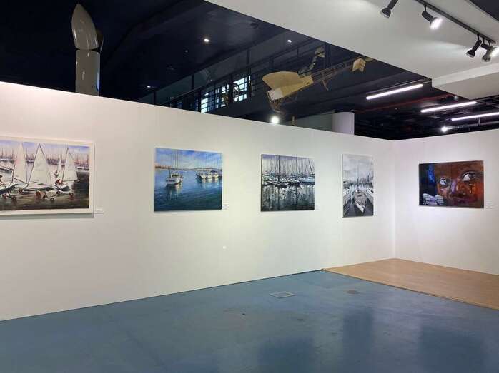 Cuadros de la exposición/TA.