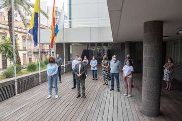  Gran Canaria condena el crimen machista que acabó con la vida de una mujer de 85 años a manos de su hijo/TA.