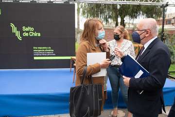  La central Chira-Soria estrena nueva imagen corporativa como 'Salto de Chira'/TA.