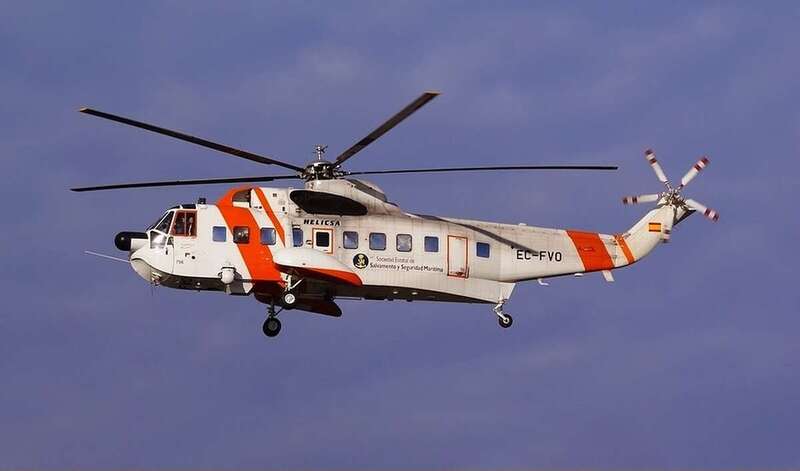 Helicóptero Helimer de Salvamento/TA.