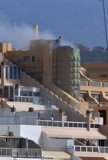 Imagen del incendio/Miplayadelascanteras.