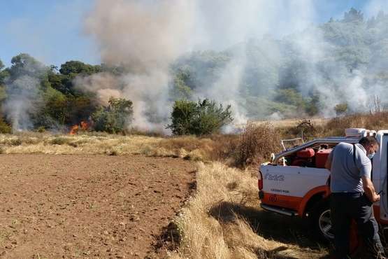 Conato de incendio en Valleseco/TA.