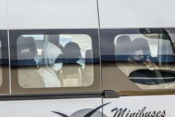  Nueve polizones senegaleses llegan al puerto de Las Palmas en un barco remolcado/Acfi Press.