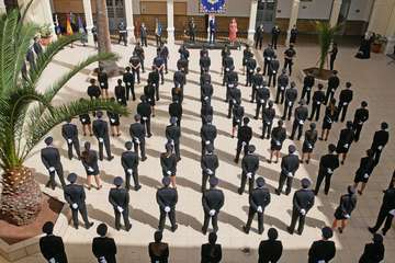 El delegado del Gobierno en Canarias preside la jura de 76 alumnos de la 35Âª promoción de la Escala Básica de la Policía Nacional/TA