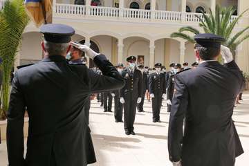 El delegado del Gobierno en Canarias preside la jura de 76 alumnos de la 35Âª promoción de la Escala Básica de la Policía Nacional/TA