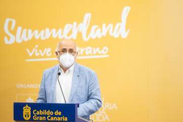  La consejera teldense Minerva Alonso impulsa una nueva edición de 'Summerland Â¡Vive el verano!'/TA.