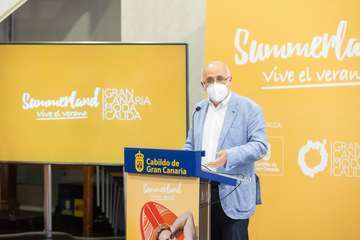  La consejera teldense Minerva Alonso impulsa una nueva edición de 'Summerland Â¡Vive el verano!'/TA.