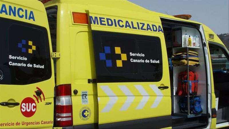 Imagen de archivo de una ambulancia del SUC/TA.