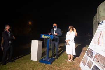 El Cabildo ilumina el acceso a la capital grancanaria con la mejora paisajística de La Laja/TA.