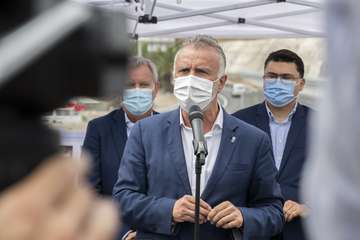 La Consejería de Obras Públicas, Transportes y Vivienda pone en servicio la IV Fase con la que se concluye al completo la vía de circunvalación a Las Palmas de Gran Canaria/Acfi Press.
 