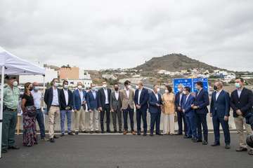 La Consejería de Obras Públicas, Transportes y Vivienda pone en servicio la IV Fase con la que se concluye al completo la vía de circunvalación a Las Palmas de Gran Canaria/Acfi Press.
 