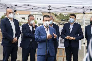 La Consejería de Obras Públicas, Transportes y Vivienda pone en servicio la IV Fase con la que se concluye al completo la vía de circunvalación a Las Palmas de Gran Canaria/Acfi Press.
 