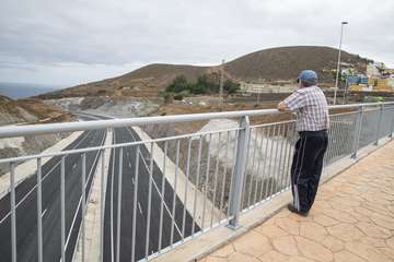 La Consejería de Obras Públicas, Transportes y Vivienda pone en servicio la IV Fase con la que se concluye al completo la vía de circunvalación a Las Palmas de Gran Canaria/Acfi Press.
 