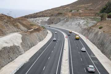 La Consejería de Obras Públicas, Transportes y Vivienda pone en servicio la IV Fase con la que se concluye al completo la vía de circunvalación a Las Palmas de Gran Canaria/Acfi Press.
 
