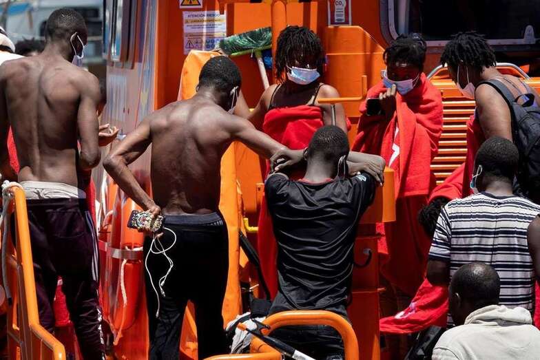 Imagen de archivo de inmigrantes/TA.