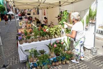 Telde, en la Muestra de Artesanía del Pino/TA y Antonio Alí.