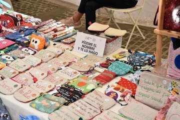 Telde, en la Muestra de Artesanía del Pino/TA y Antonio Alí.