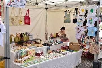 Telde, en la Muestra de Artesanía del Pino/TA y Antonio Alí.